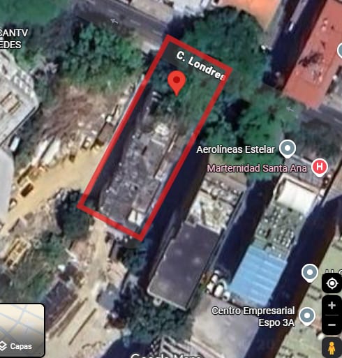 Terreno en alquiler de 1.100 m² en Las Mercedes, Caracas