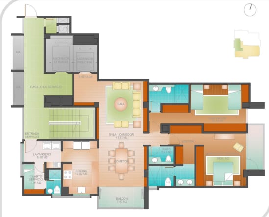 Apartamento en venta de 2 hab. y 151 m² en La Guaira, La Guaira