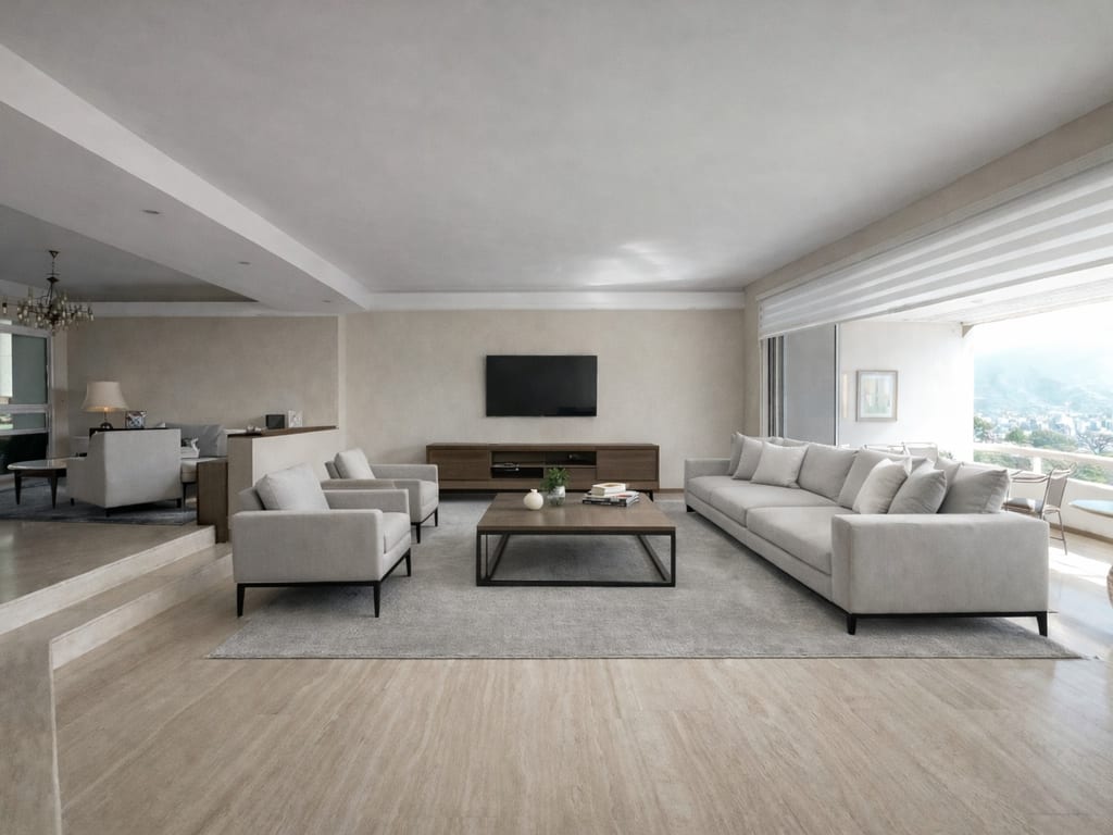 Apartamento en venta de 4 hab. y 1.070 m² en Valle Arriba, Caracas