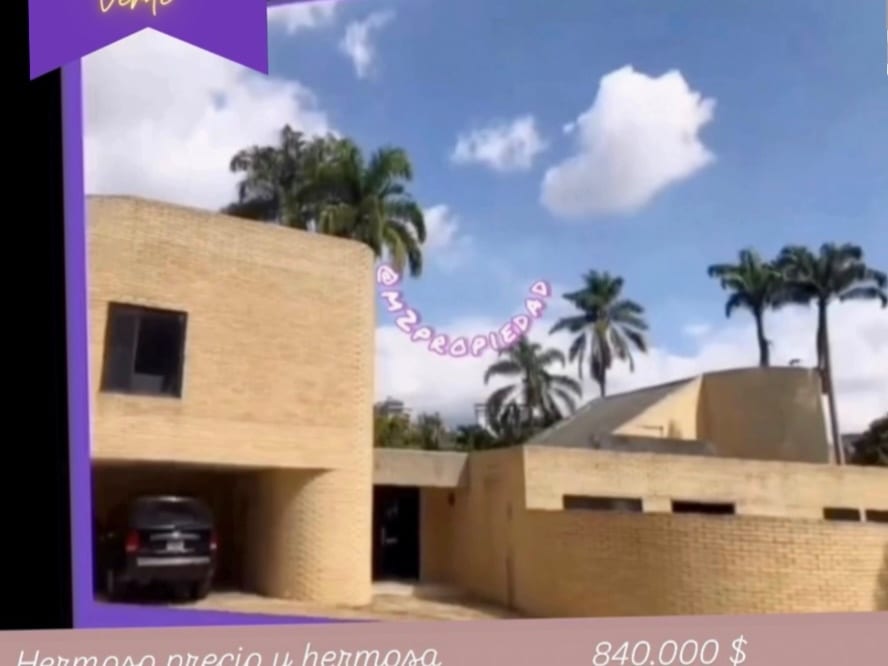 Casa en venta de 4 hab. y 650 m² en Cerro Verde, Caracas · Ref. CV5463