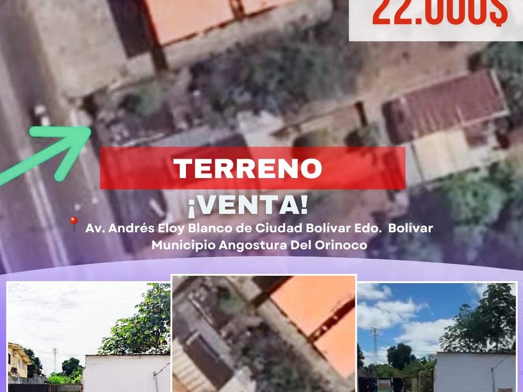 Terreno en Ciudad Bolívar