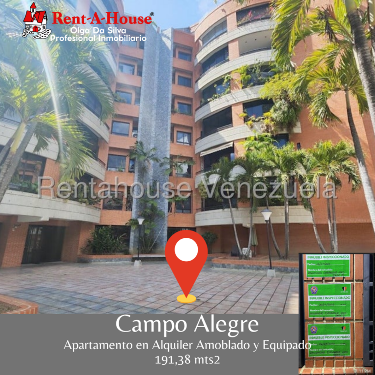 Apartamento de 191 m² con 4 habitaciones en Chacao
